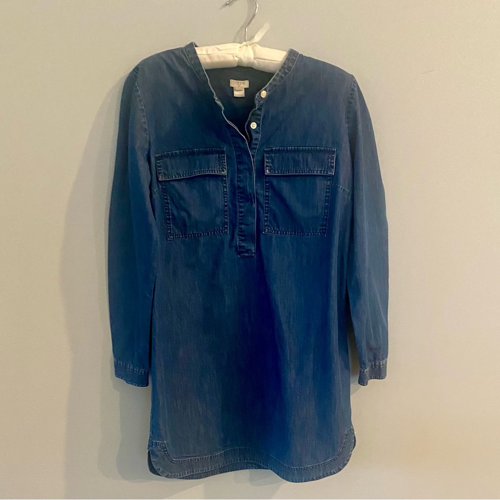 J.Crew denim dress size medium